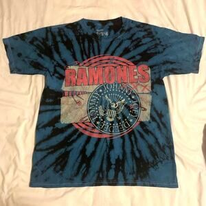 NWT Fashion Nova Ramones Blue Tie Dye